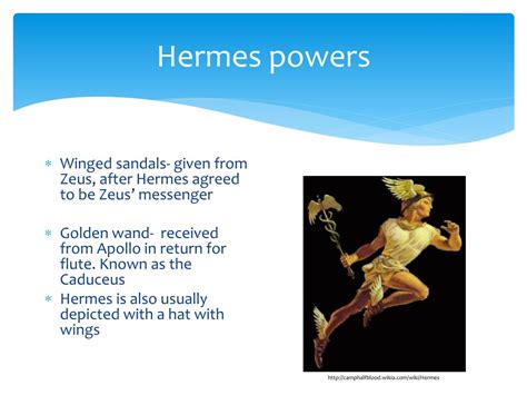 what were hermes powers.